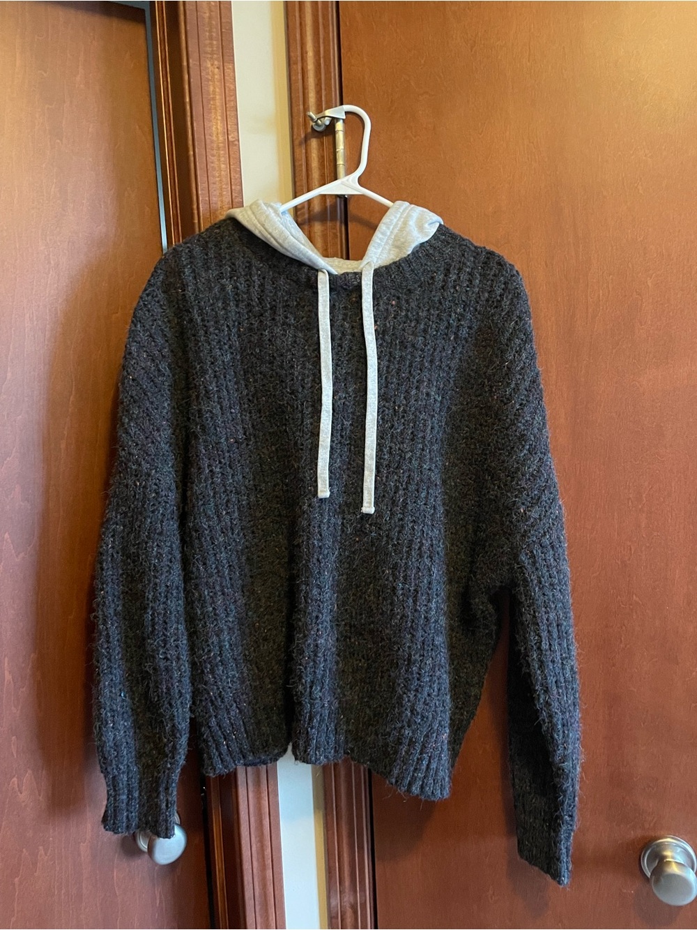 Offline by Aerie Hooded Knit Sweater